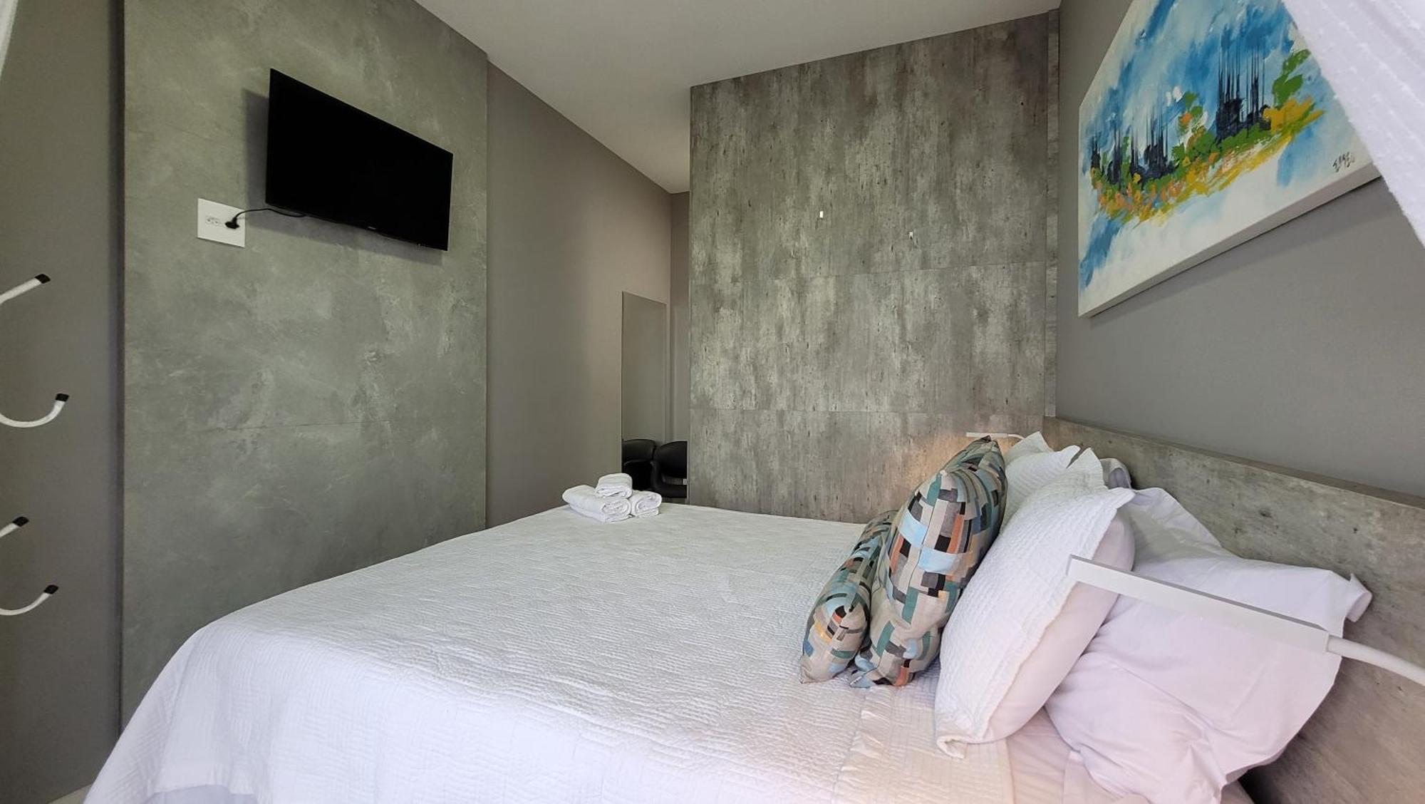 Booksantos Unlimited 2705 - Veja O Mar Da Cama 아파트 외부 사진