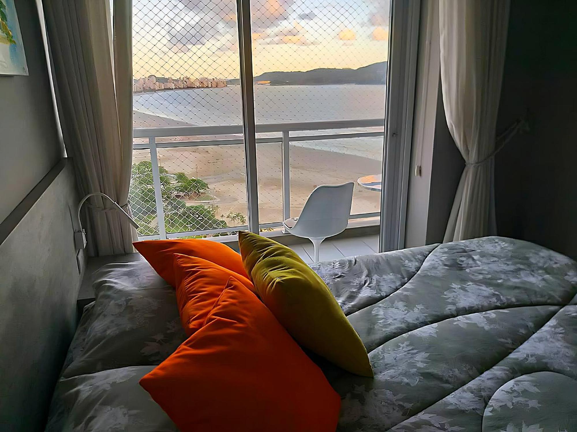 Booksantos Unlimited 2705 - Veja O Mar Da Cama 아파트 외부 사진
